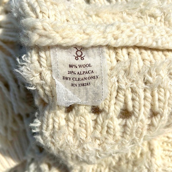 Figue Alpaca Fringe Long Cardigan - Picture 8 of 8